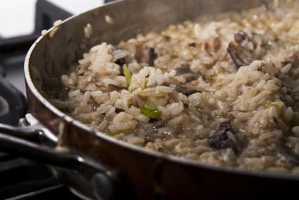 Soothing risotto but without any effort