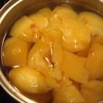 poaching the quince